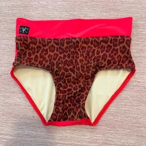 Kandi Kouture pink cheetah briefs CXL
